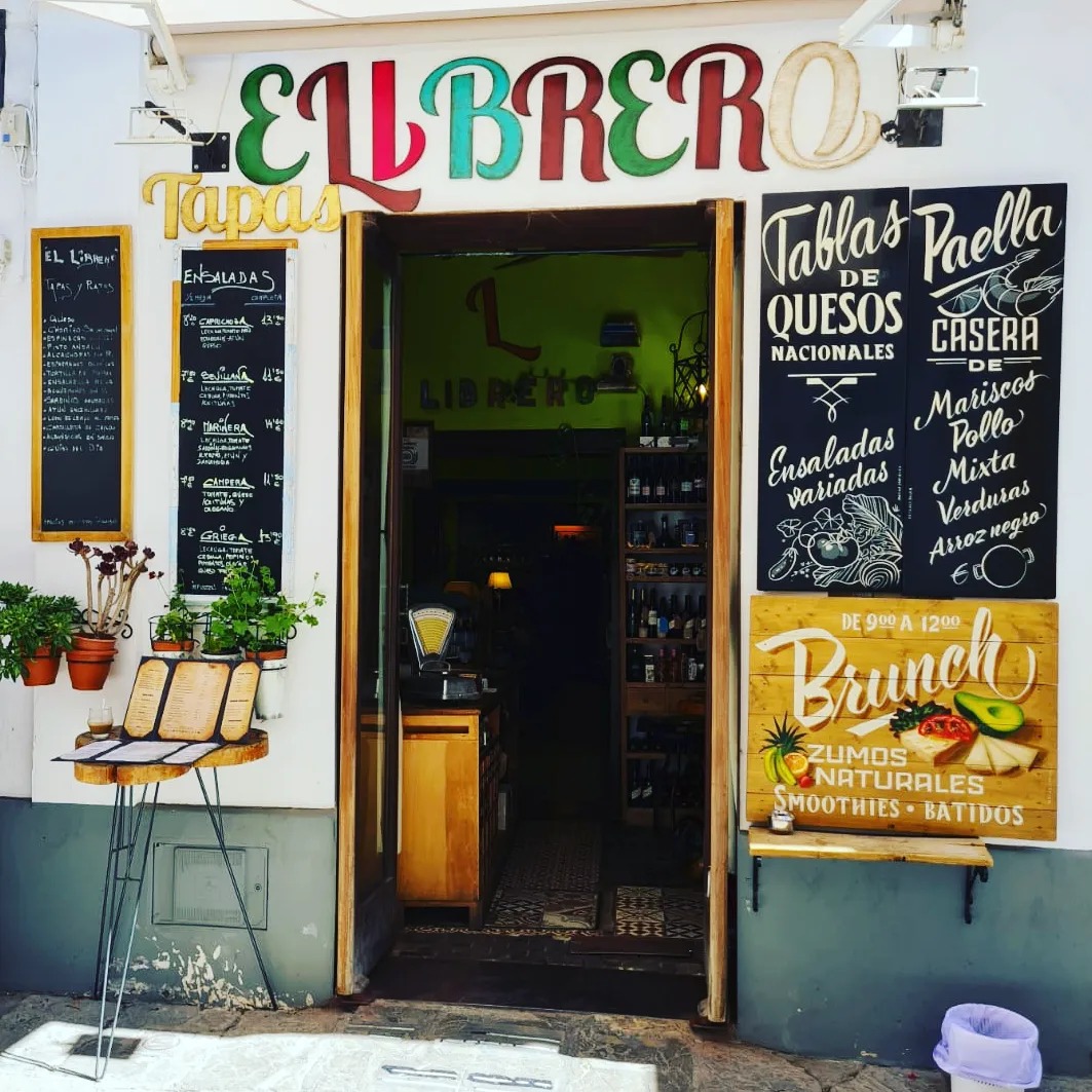 Entrada de El Librero Tapas